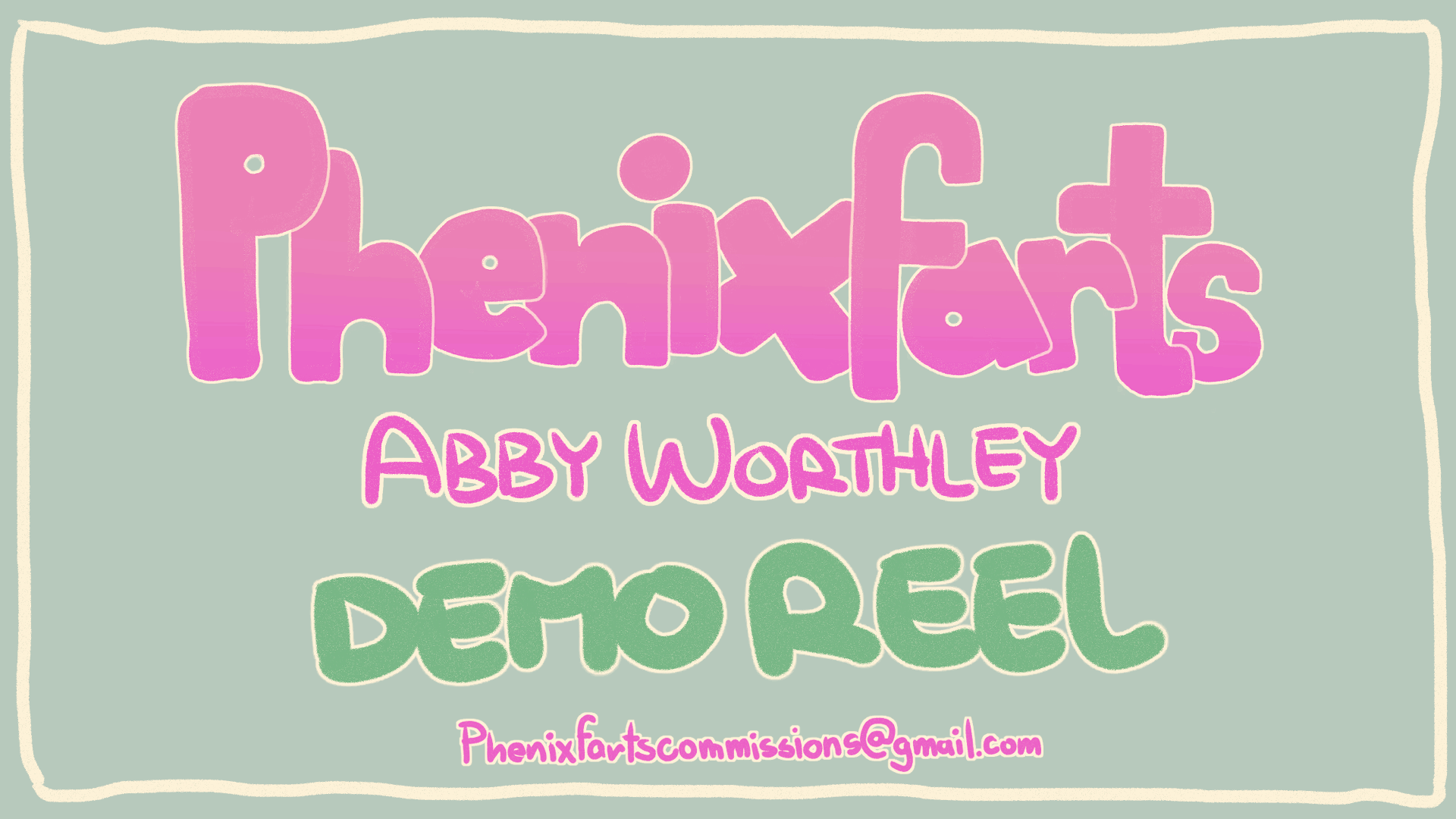 Demo Reel
